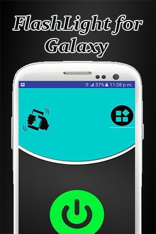 Flashlight for Samsung Galaxy J6 1.13 Screenshot 1