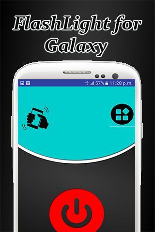 Flashlight for Samsung Galaxy J6 1.13 Screenshot 2