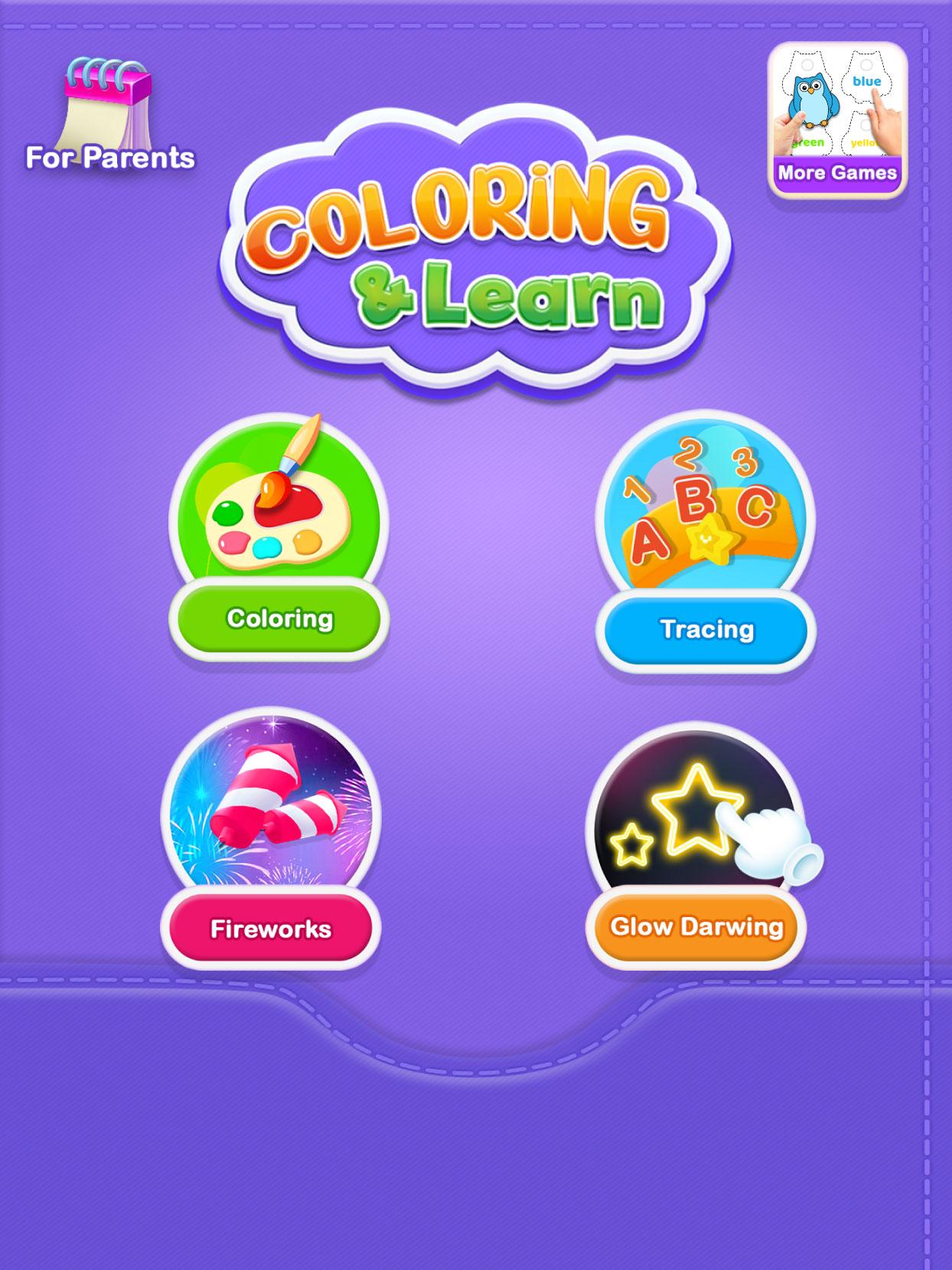 Glitter Number and letters coloring Book for kids 4.0 Screenshot 24