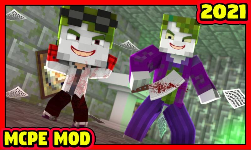 Joker Mod for Minecraft PE 55.6 Screenshot 2