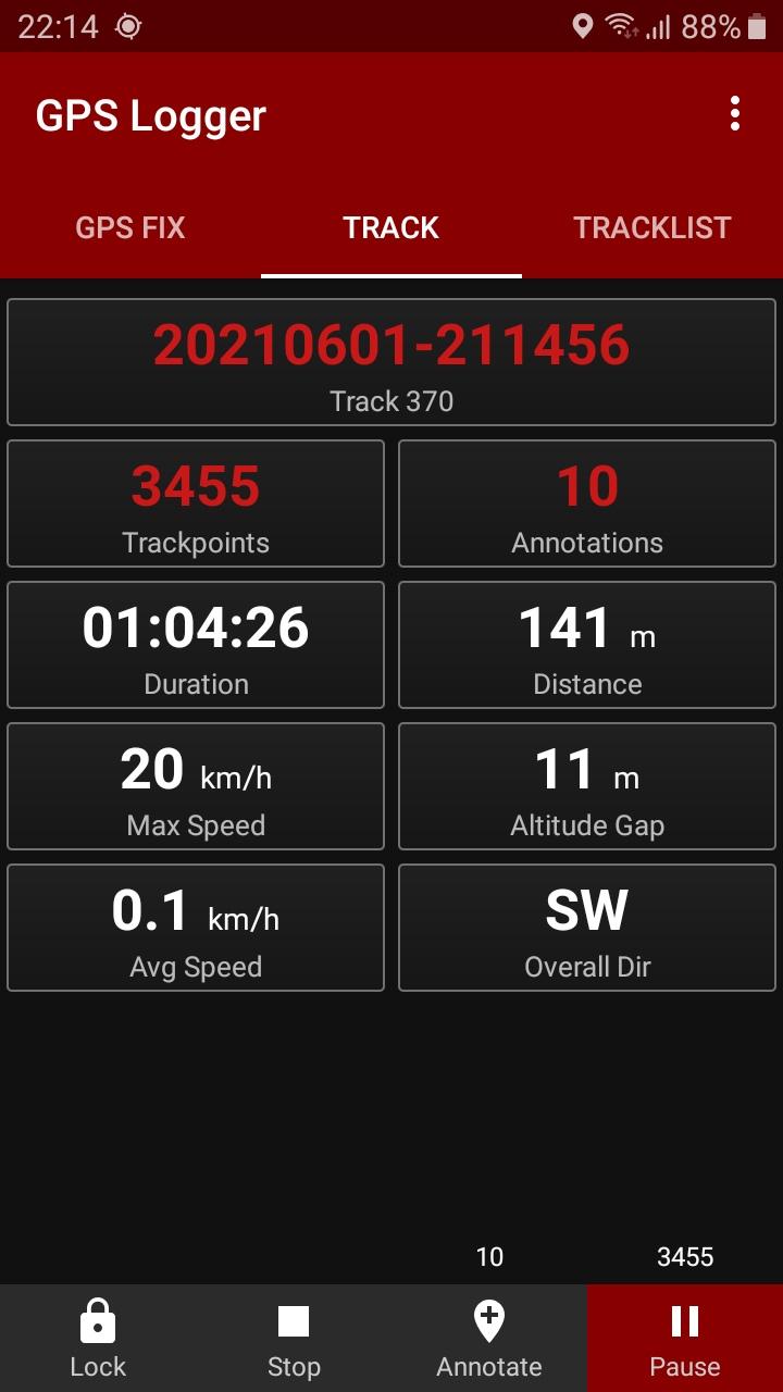 GPS Logger 3.0.2 Screenshot 3