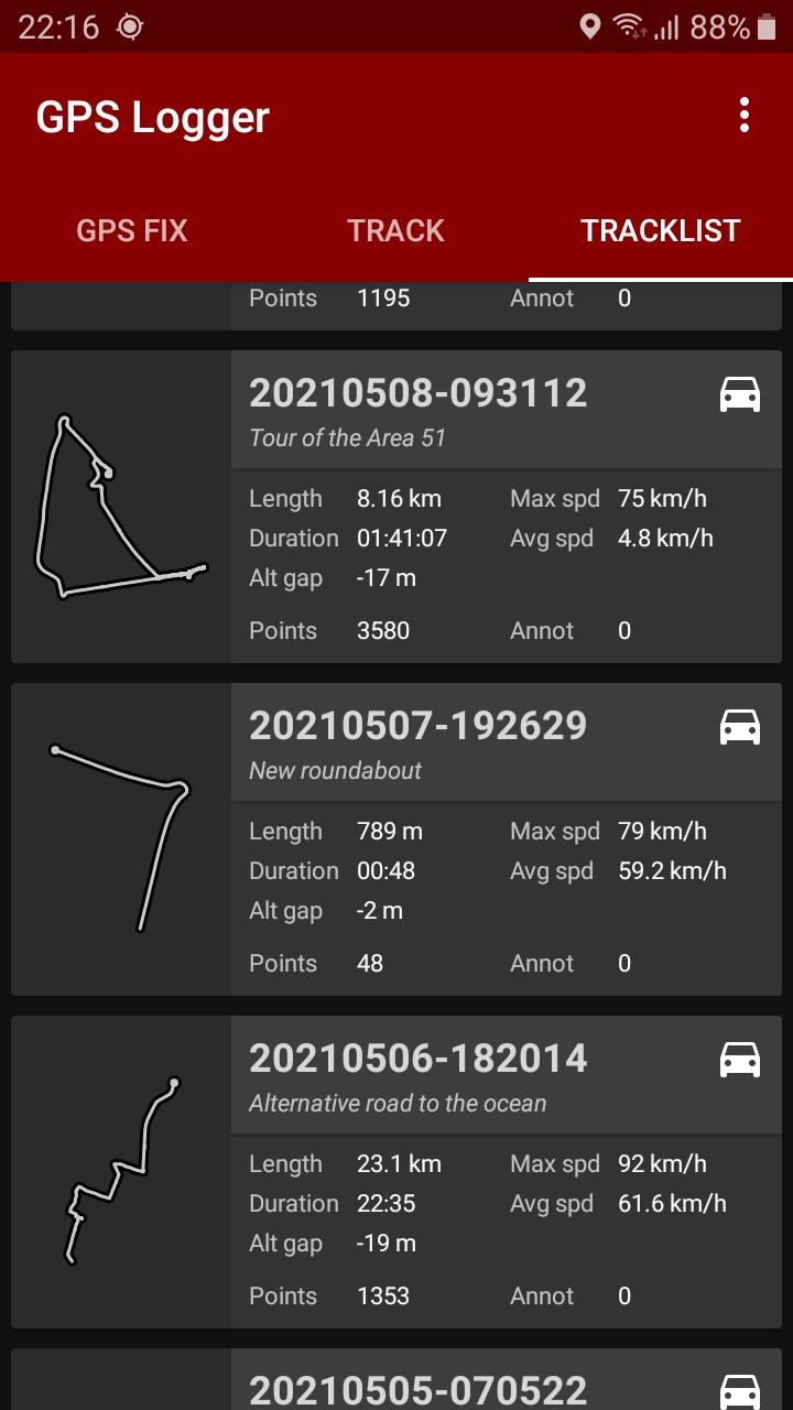 GPS Logger 3.0.2 Screenshot 5