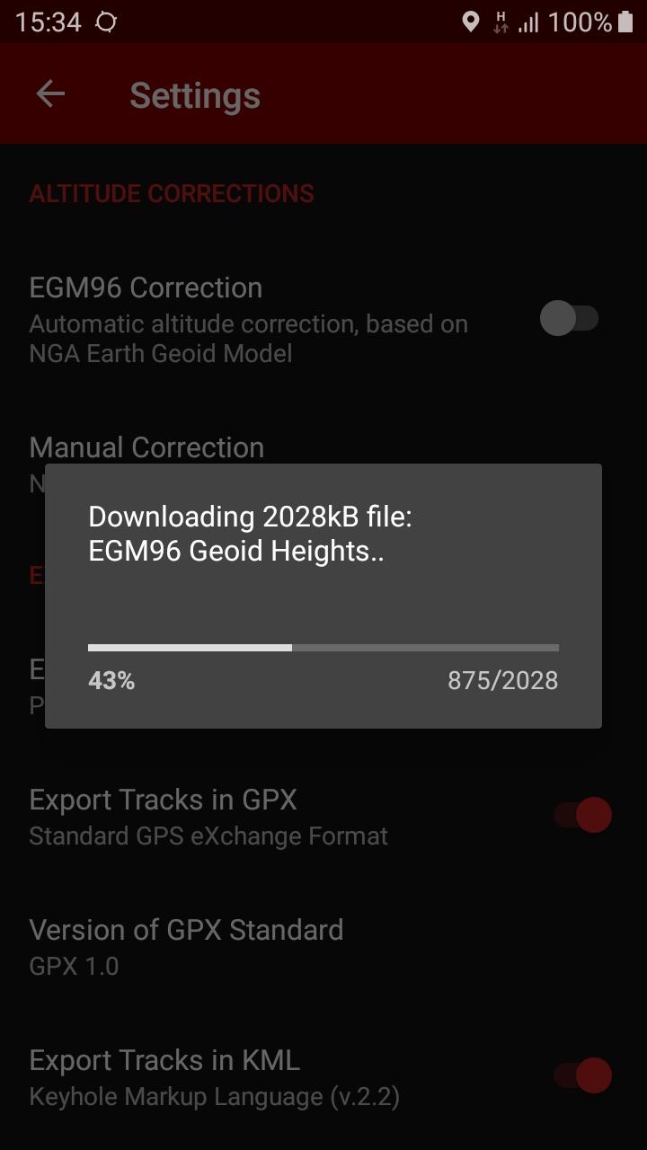 GPS Logger 3.0.2 Screenshot 8