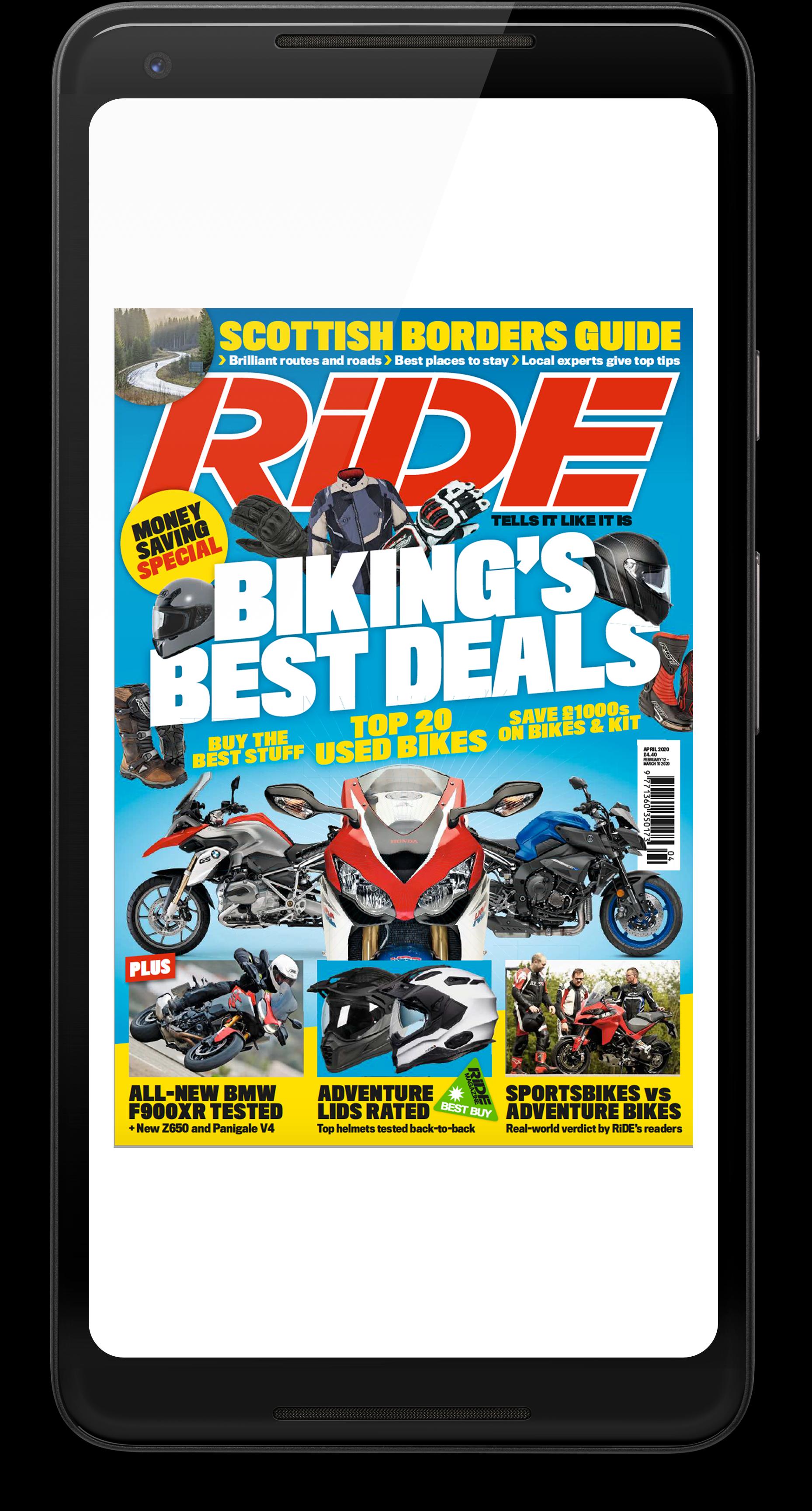 RiDE The Motorcycle Magazine 3.27 Screenshot 1