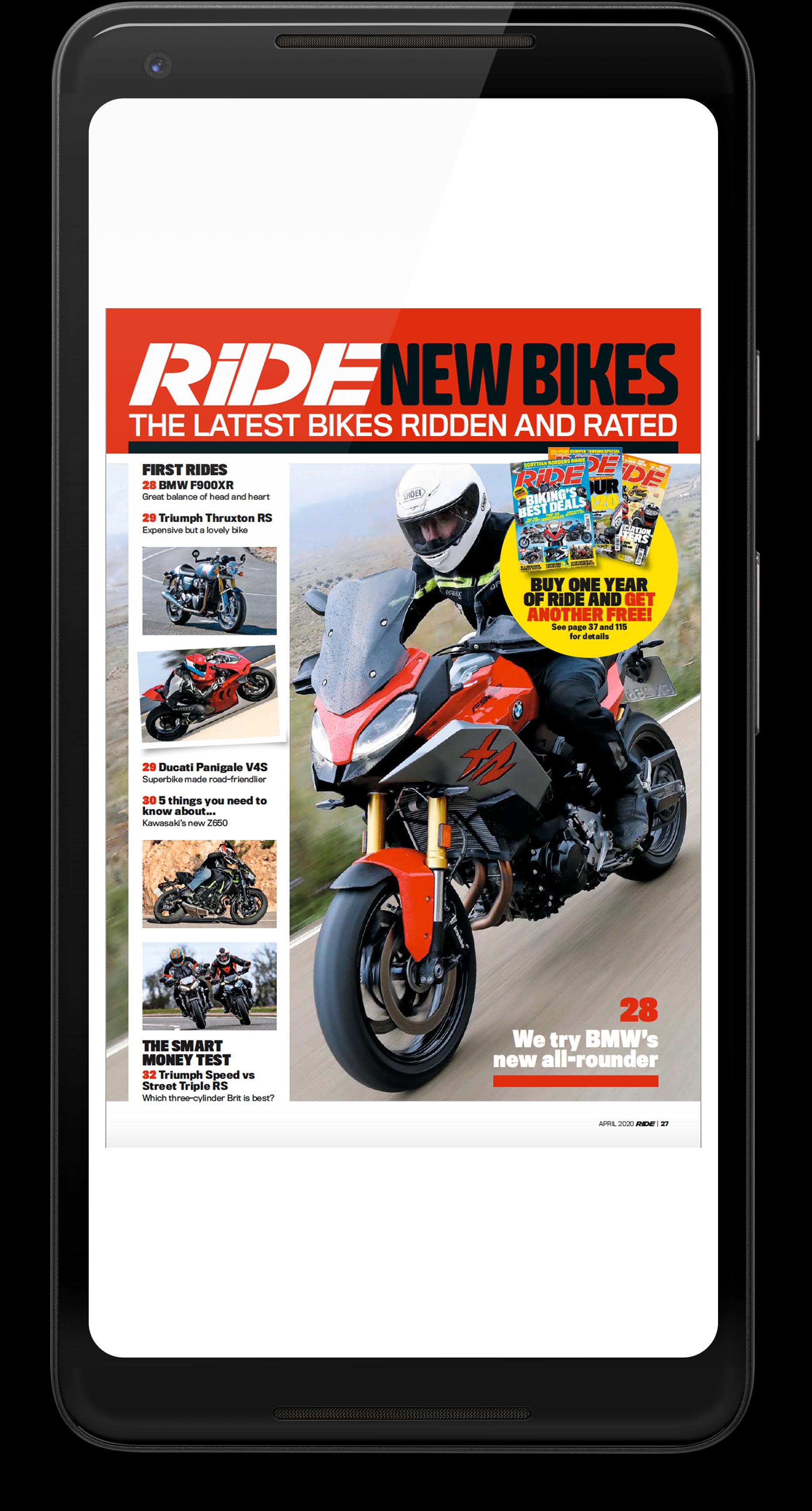 RiDE The Motorcycle Magazine 3.27 Screenshot 2