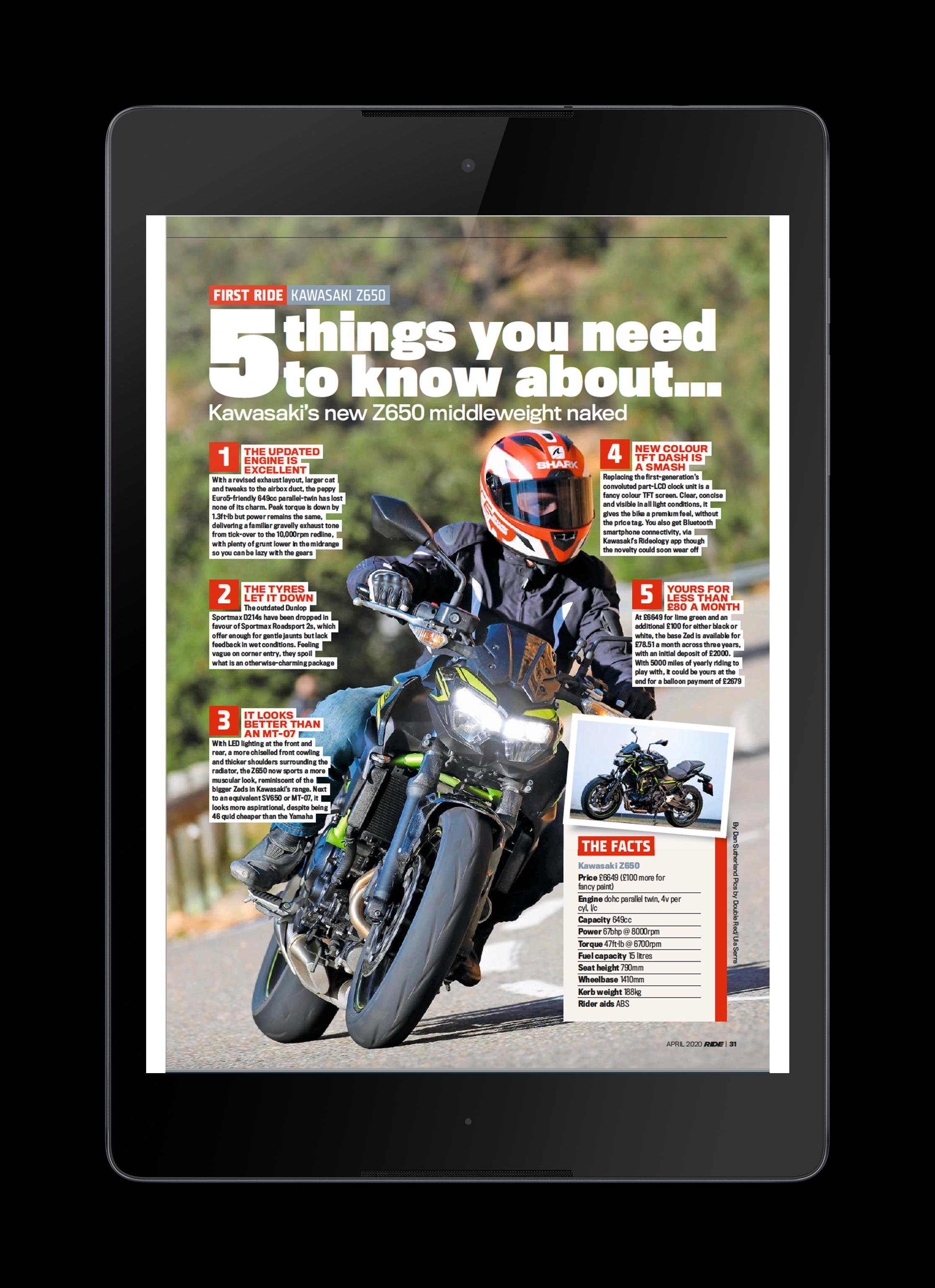RiDE The Motorcycle Magazine 3.27 Screenshot 8