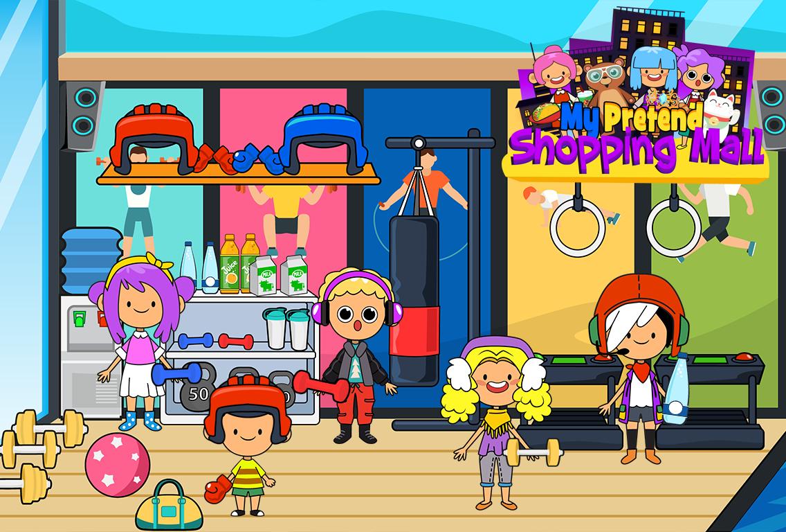 My Pretend Mall - Kids Shopping Center Town Games 1.9 Screenshot 2
