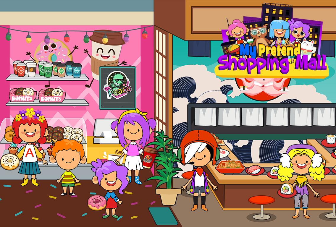 My Pretend Mall - Kids Shopping Center Town Games 1.9 Screenshot 3