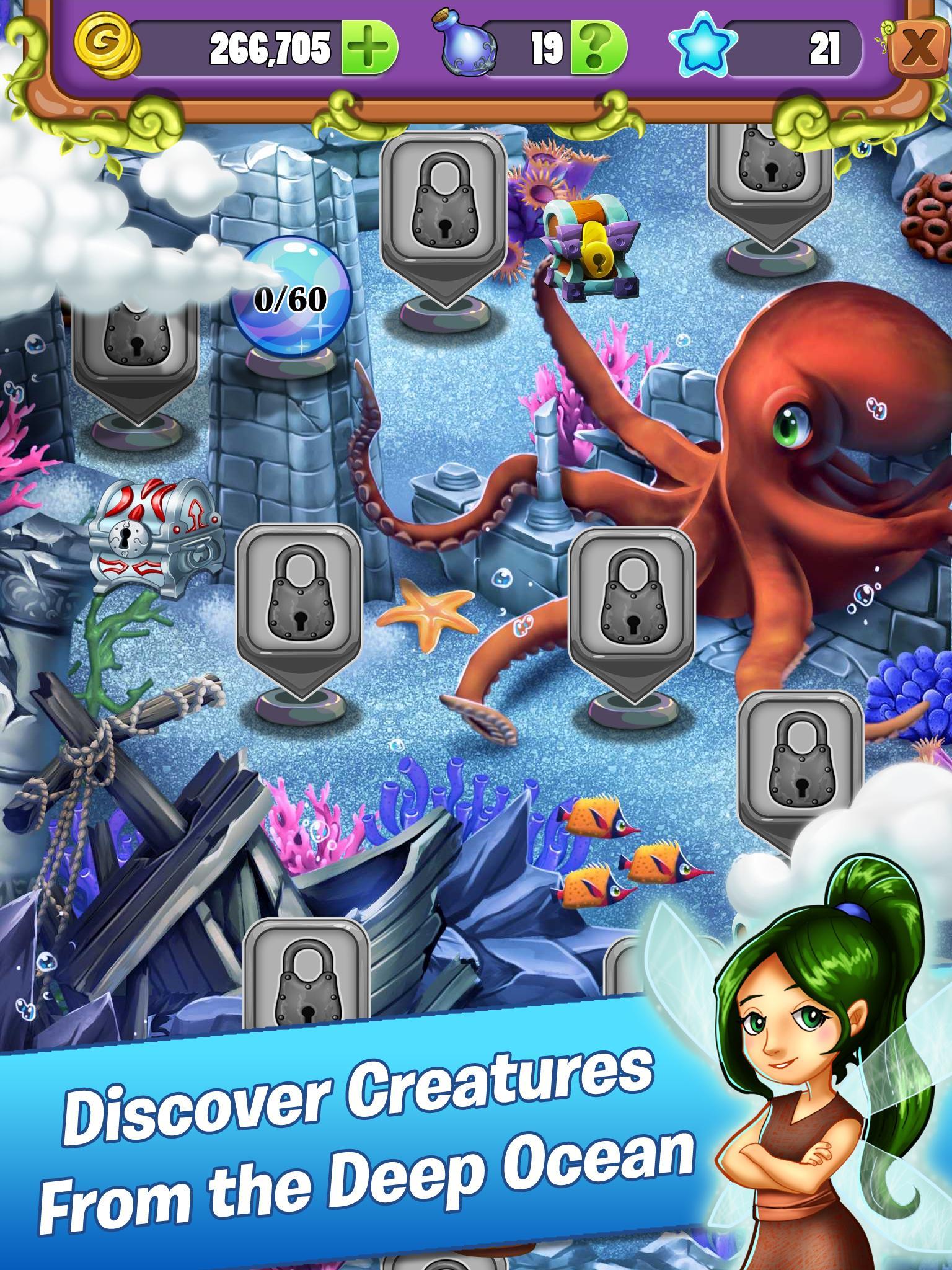 Mahjong - Mermaid Quest - Sirens of the Deep 1.0.42 Screenshot 15