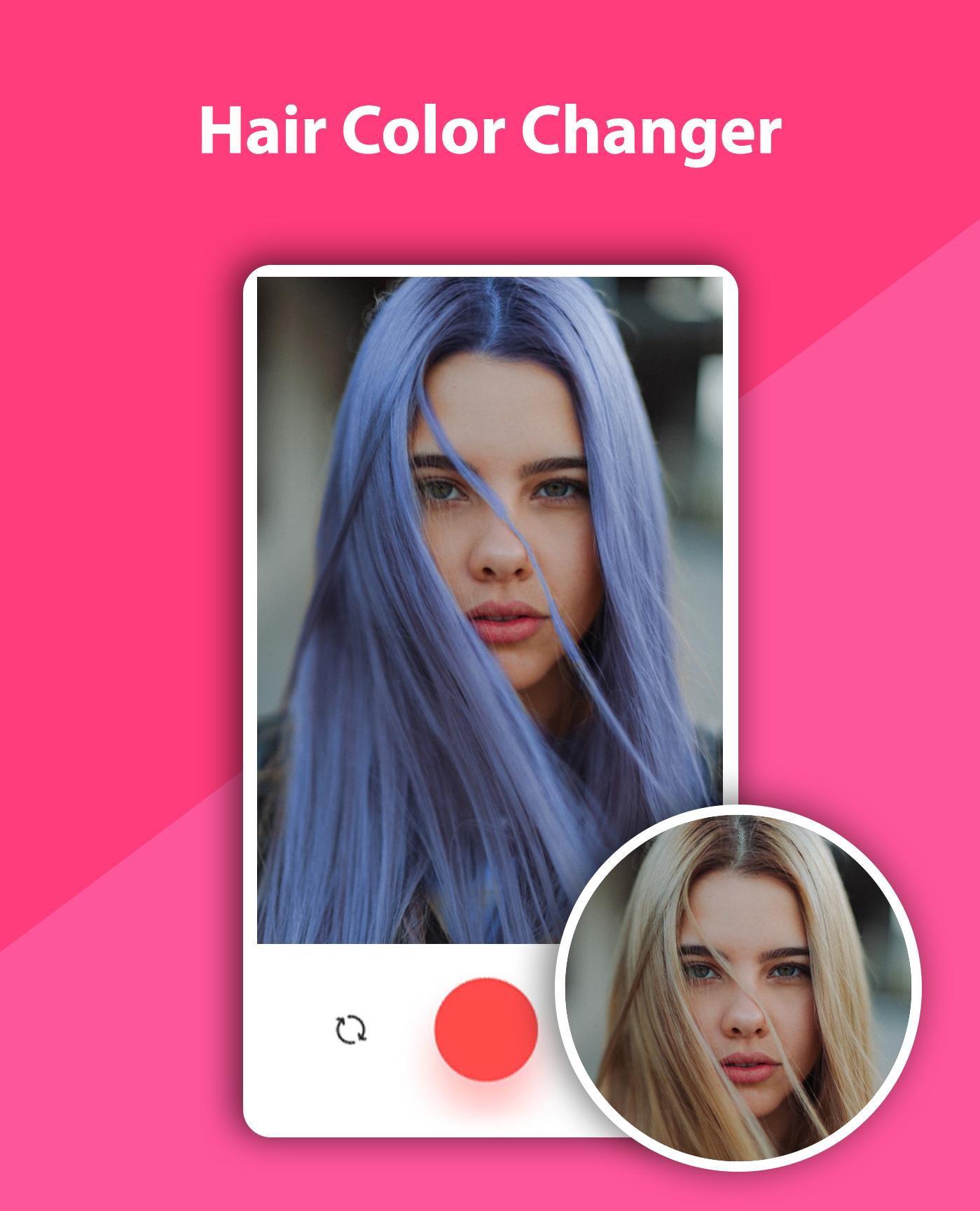 Hair color changer - Try different hair colors 1.0.0 Screenshot 3