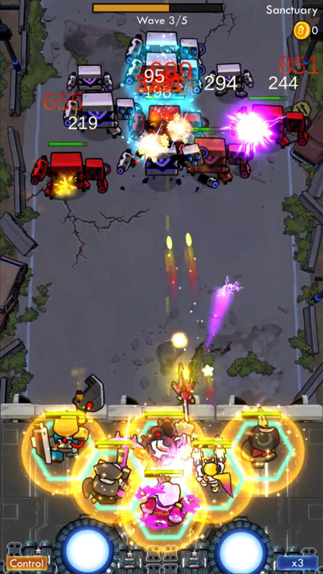 Cyber War Idle Tower Defense Games 1.0.8 Screenshot 14