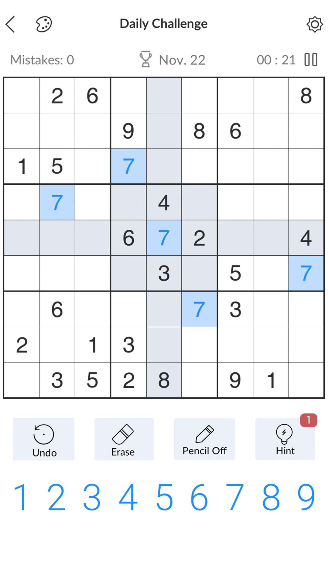 Sudoku Free Classic Sudoku Puzzles 3.10.0 Screenshot 1
