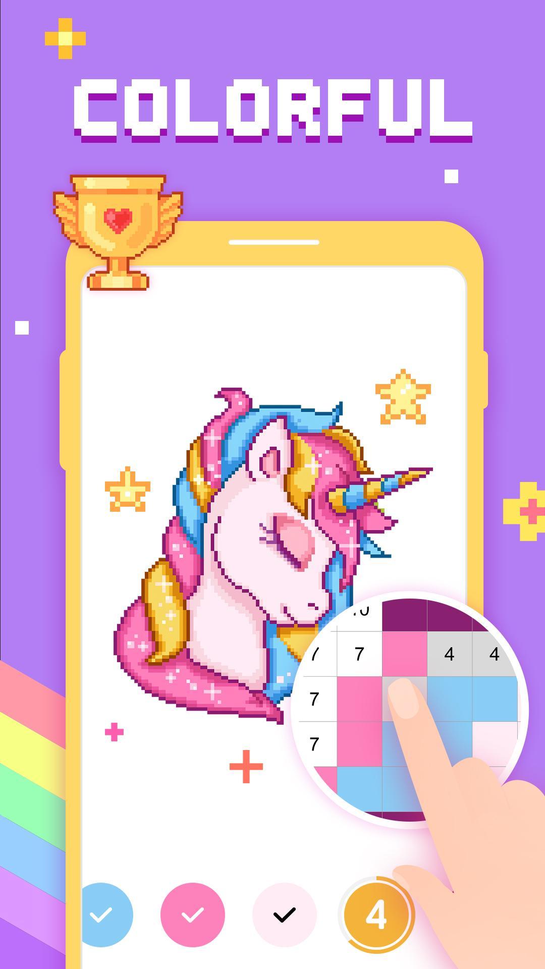 Paint by Number - Pixel Art, Free Coloring Book 3.22.1 Screenshot 1