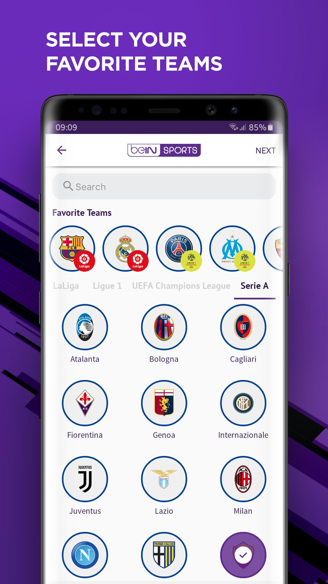 beIN SPORTS 5.0.3.2 Screenshot 3