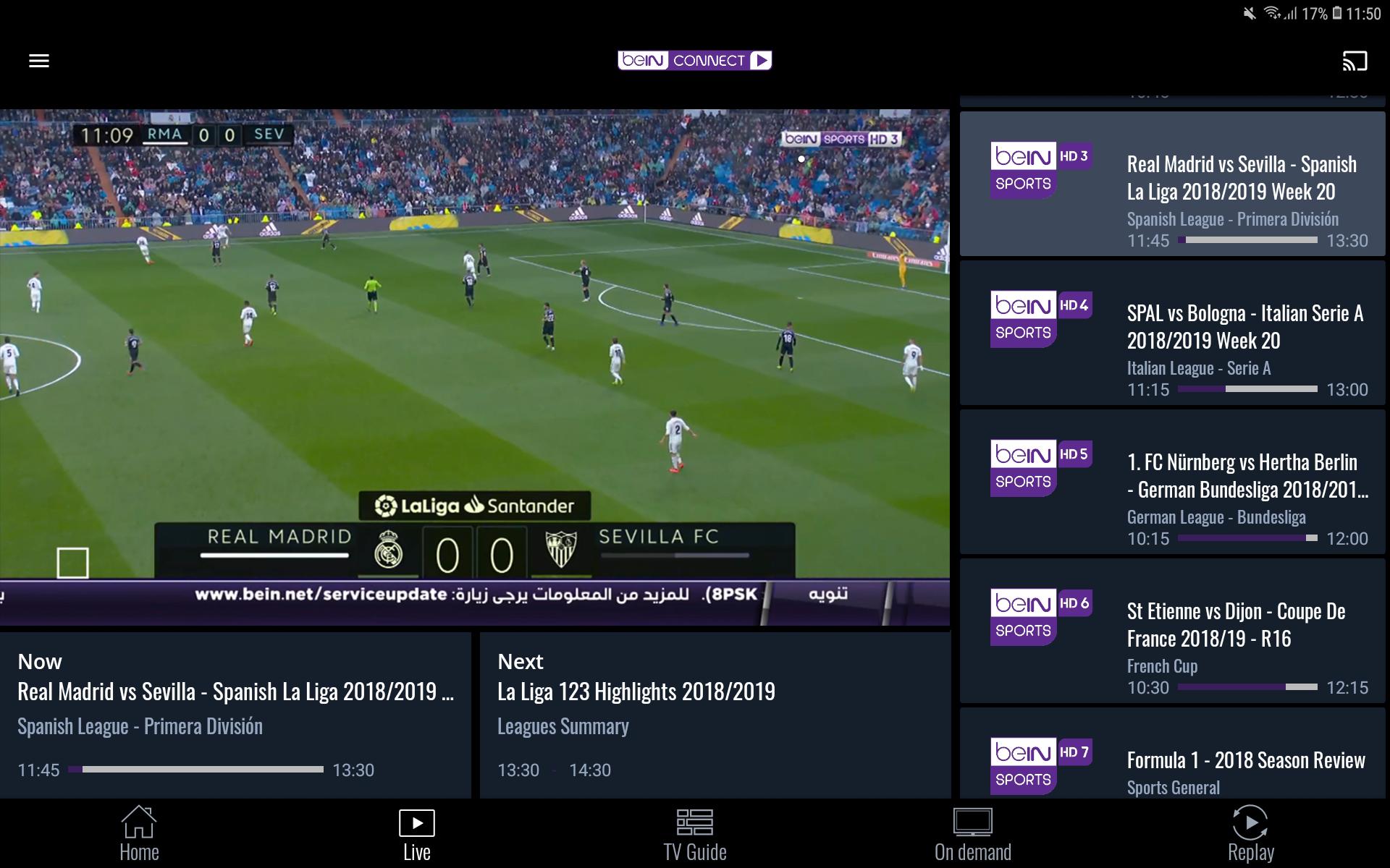 beIN CONNECT 9.5.2 Screenshot 9