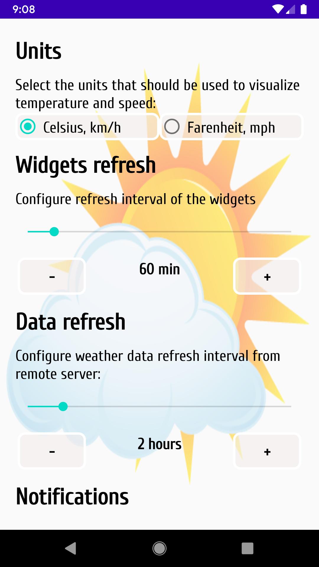 Weather Forecast and Air Quality with Widgets 12 Screenshot 4