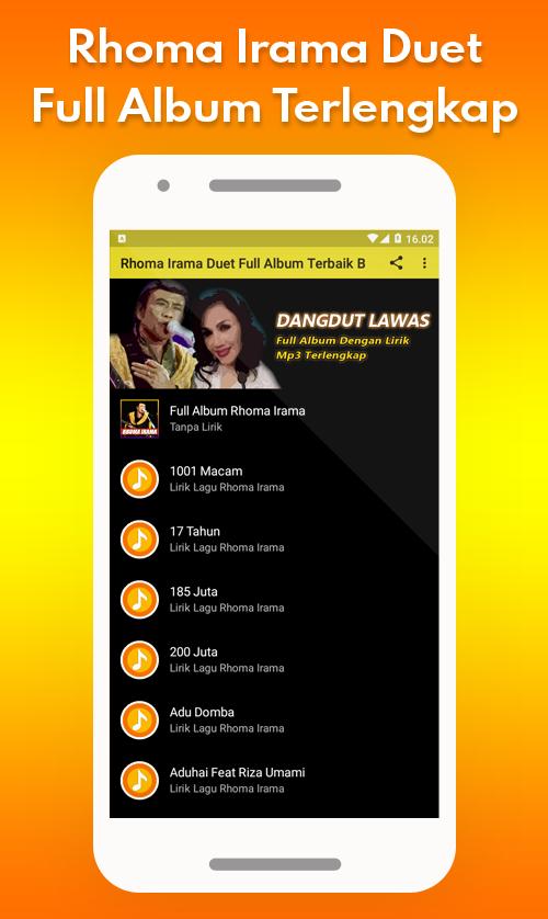 Lagu Rhoma Irama Duet Rita Sugiarto - Full Album 1.0.2 Screenshot 1