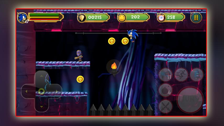 Super Sonic Speed Runner Games 4.3 Screenshot 2