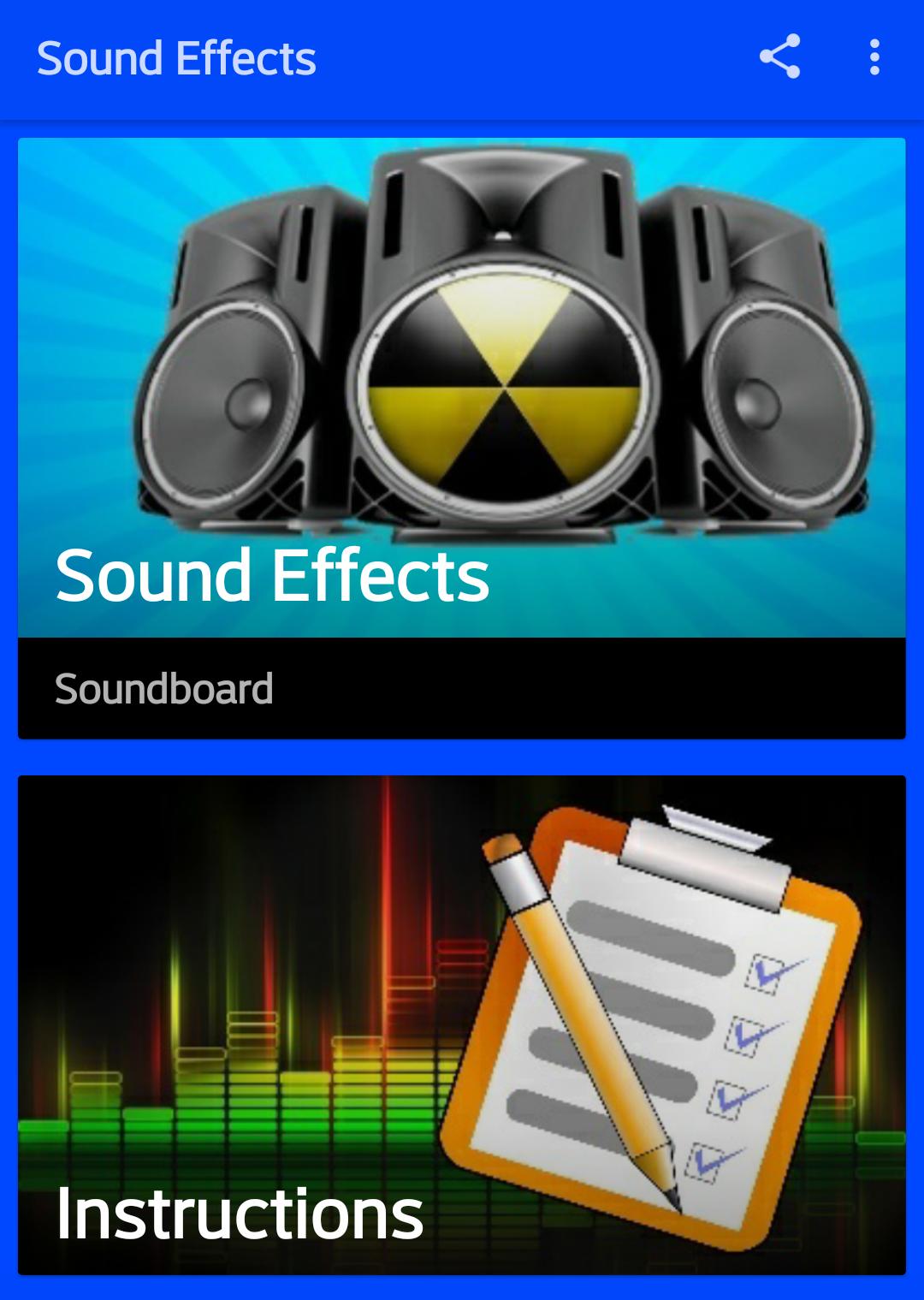 Sound Effects Soundboard 9.0 Screenshot 1