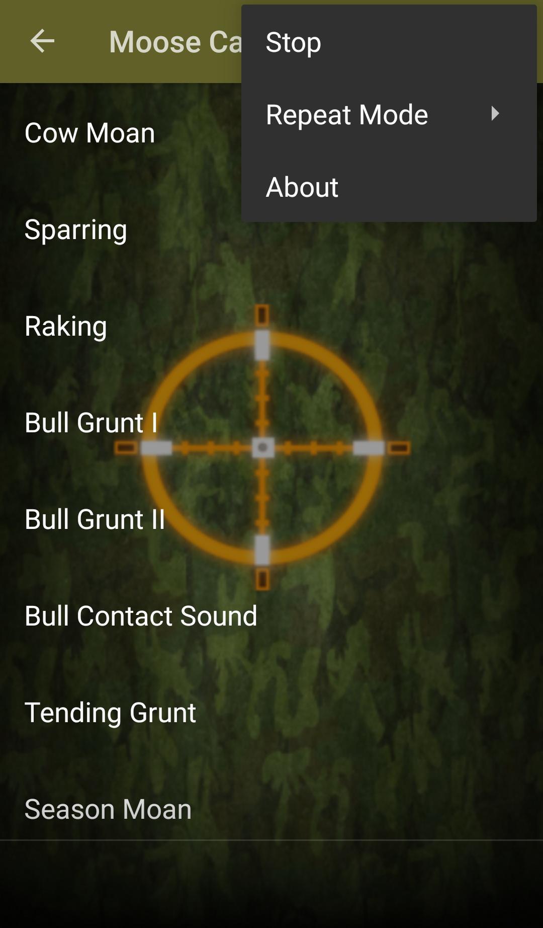 Moose Hunting Calls 4.0 Screenshot 7