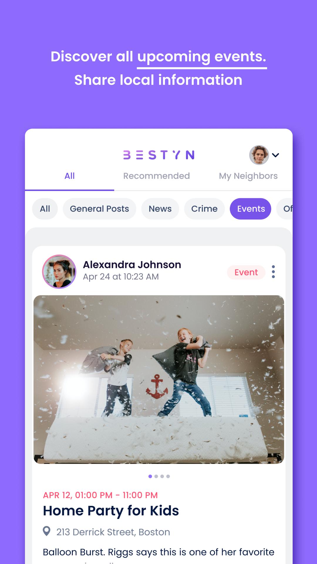 Bestyn Stay Connected with Neighbors 5.0.0 Screenshot 4