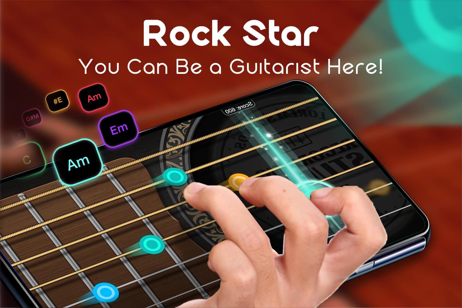 Real Guitar - Free Chords, Tabs & Music Tiles Game 1.5.4 Screenshot 1