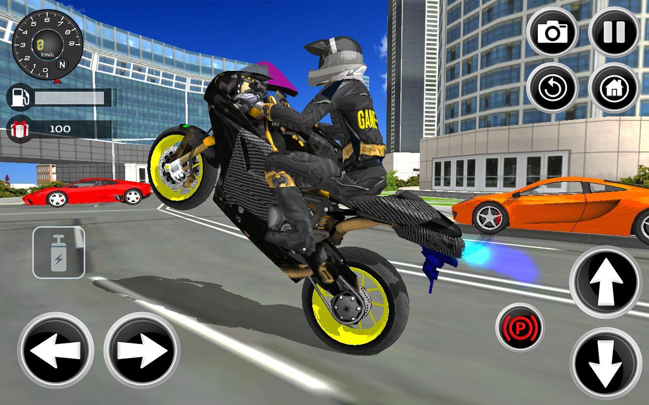 Motorbike Stunt Super Hero Simulator 1.4 Screenshot 1