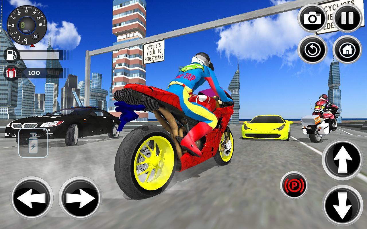 Motorbike Stunt Super Hero Simulator 1.4 Screenshot 10