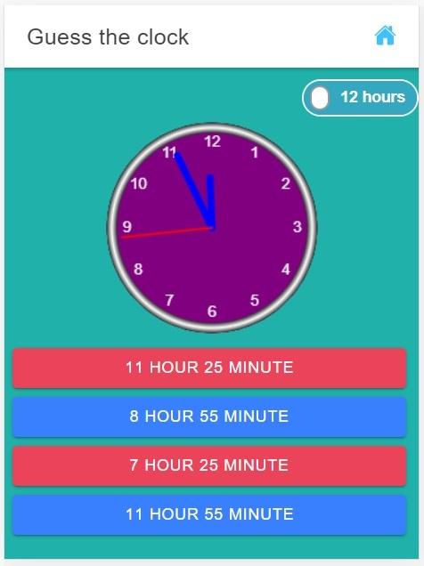kids clock learning - learn time 0.0.4 Screenshot 9