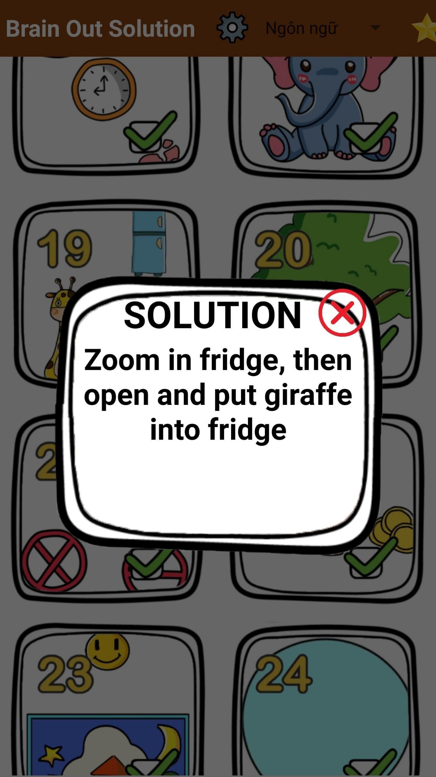 Brain Out Solution 2.3 Screenshot 3
