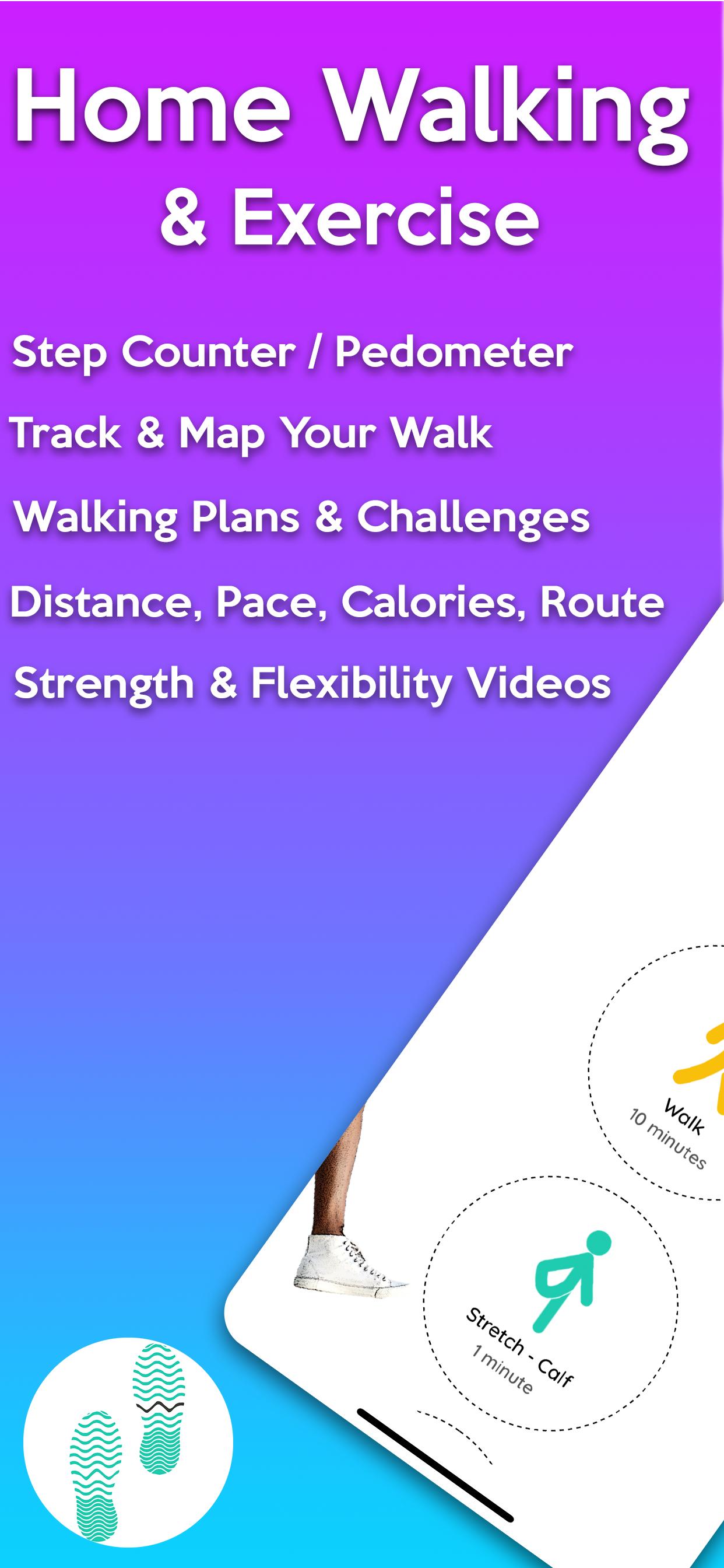 Walkster Step Tracker, Walking App & Pedometer 1.7.3 Screenshot 1