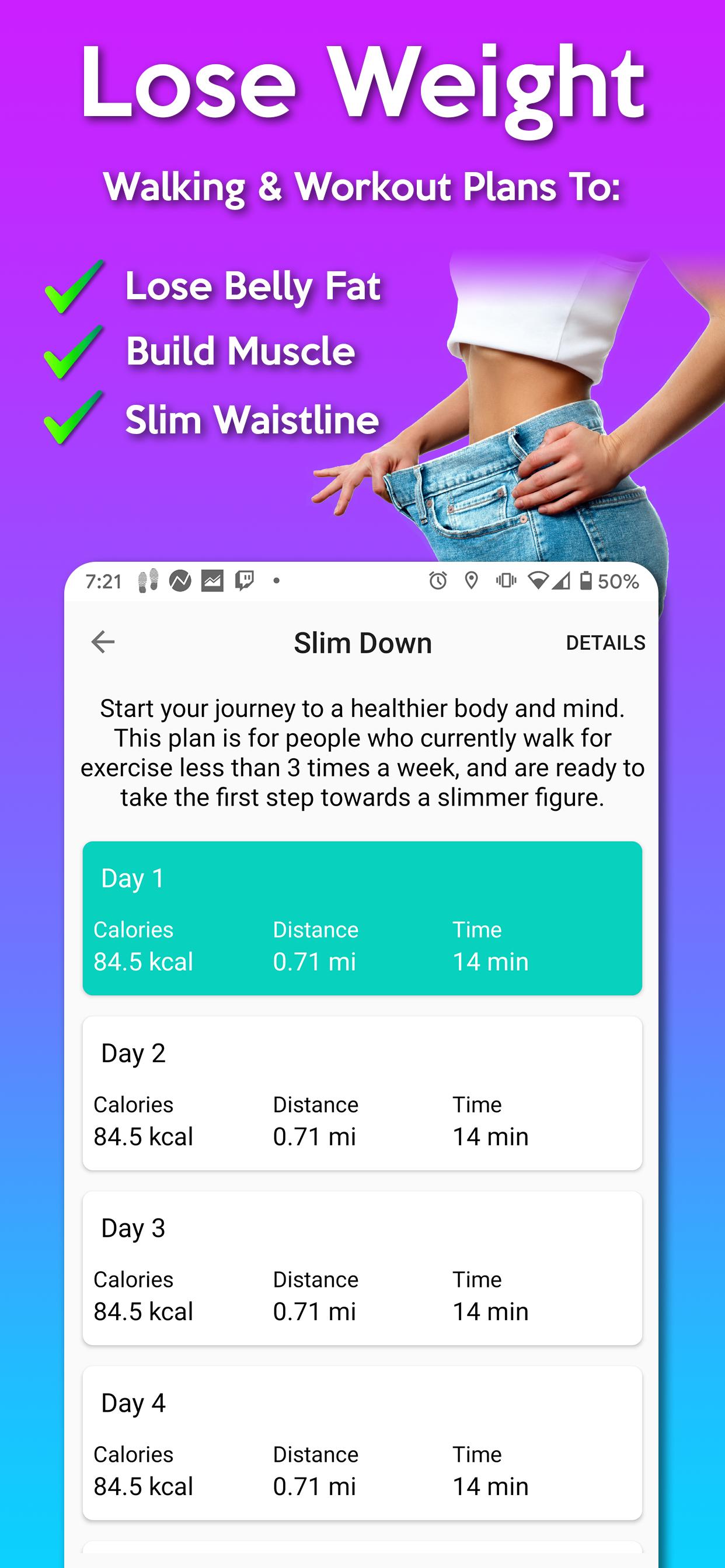 Walkster Step Tracker, Walking App & Pedometer 1.7.3 Screenshot 7