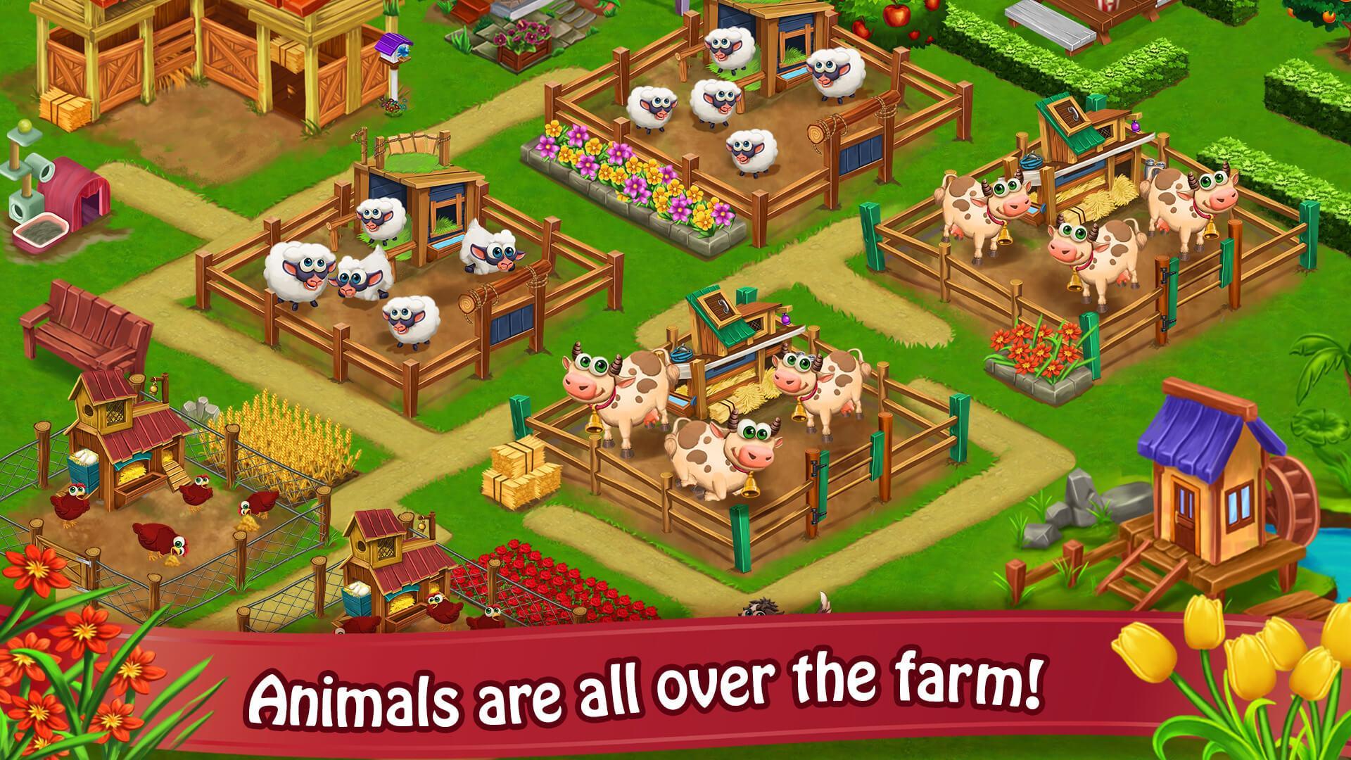 Farm Day Village Farming Offline Games 1.2.38 Screenshot 16