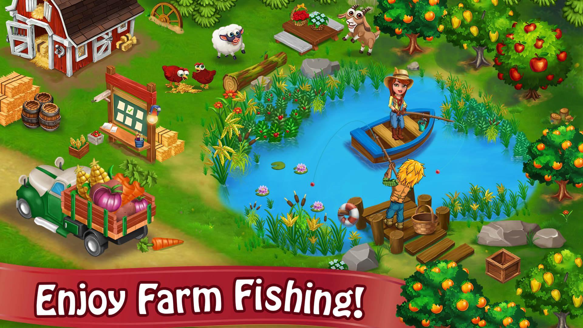 Farm Day Village Farming Offline Games 1.2.38 Screenshot 19