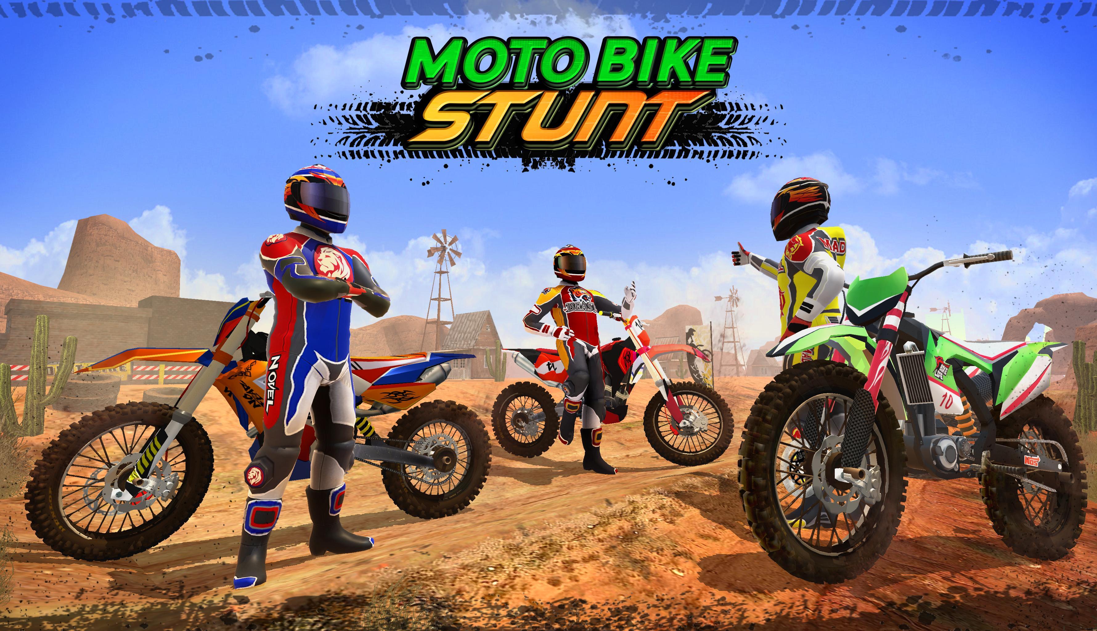 Bike Stunts 3D Racing Stunts Game Free Bike Games 11.9 Screenshot 1