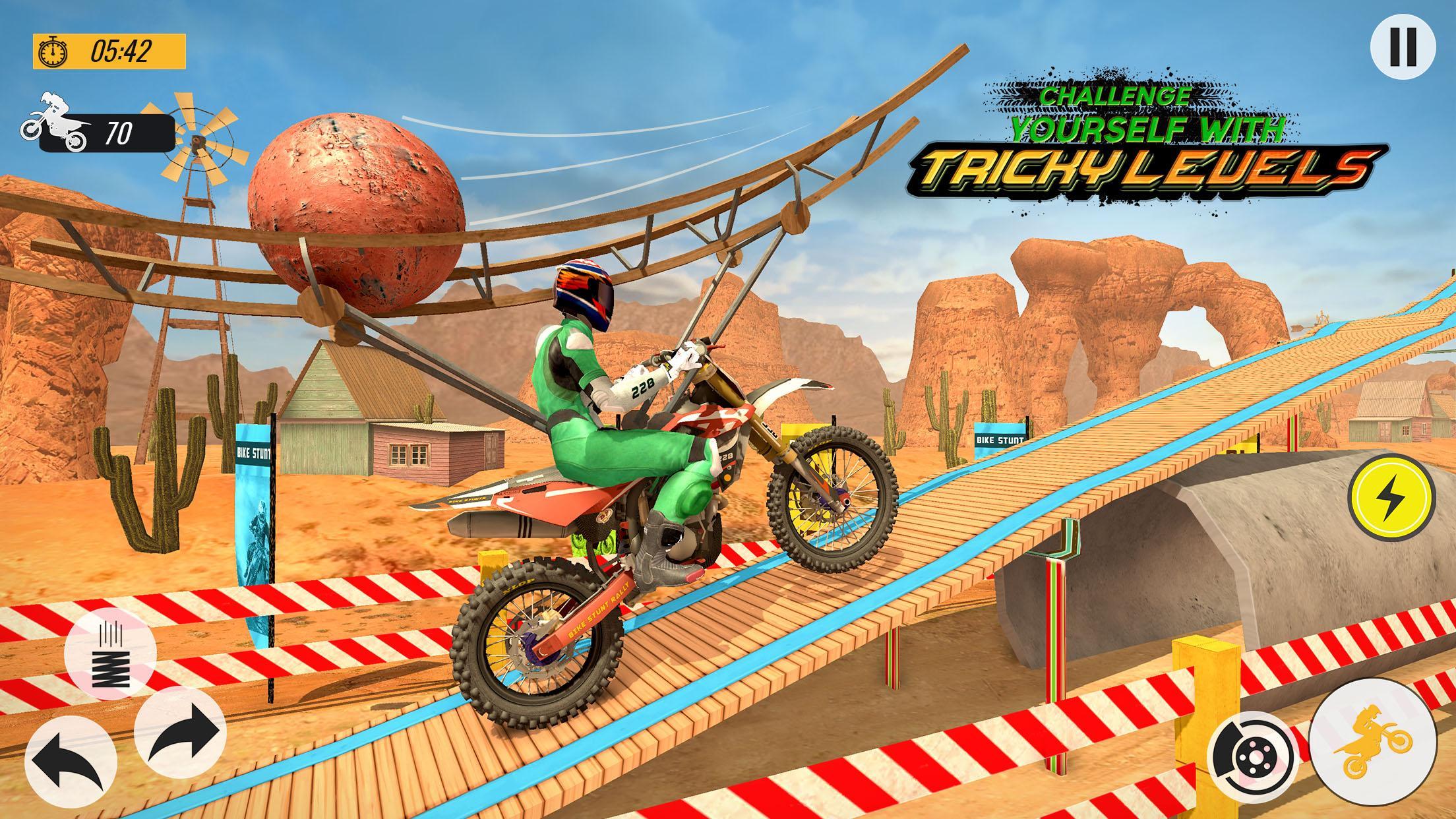 Bike Stunts 3D Racing Stunts Game Free Bike Games 11.9 Screenshot 4