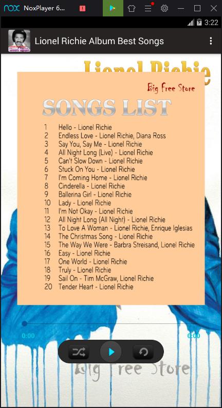 Lionel Richie Album Best Songs 1.0.165 Screenshot 1