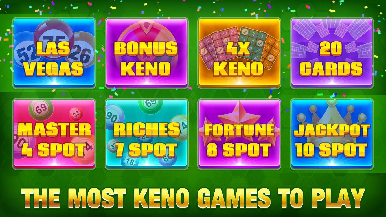 Keno Lucky Casino Bonus Keno Games For Free 1.0.6 Screenshot 1