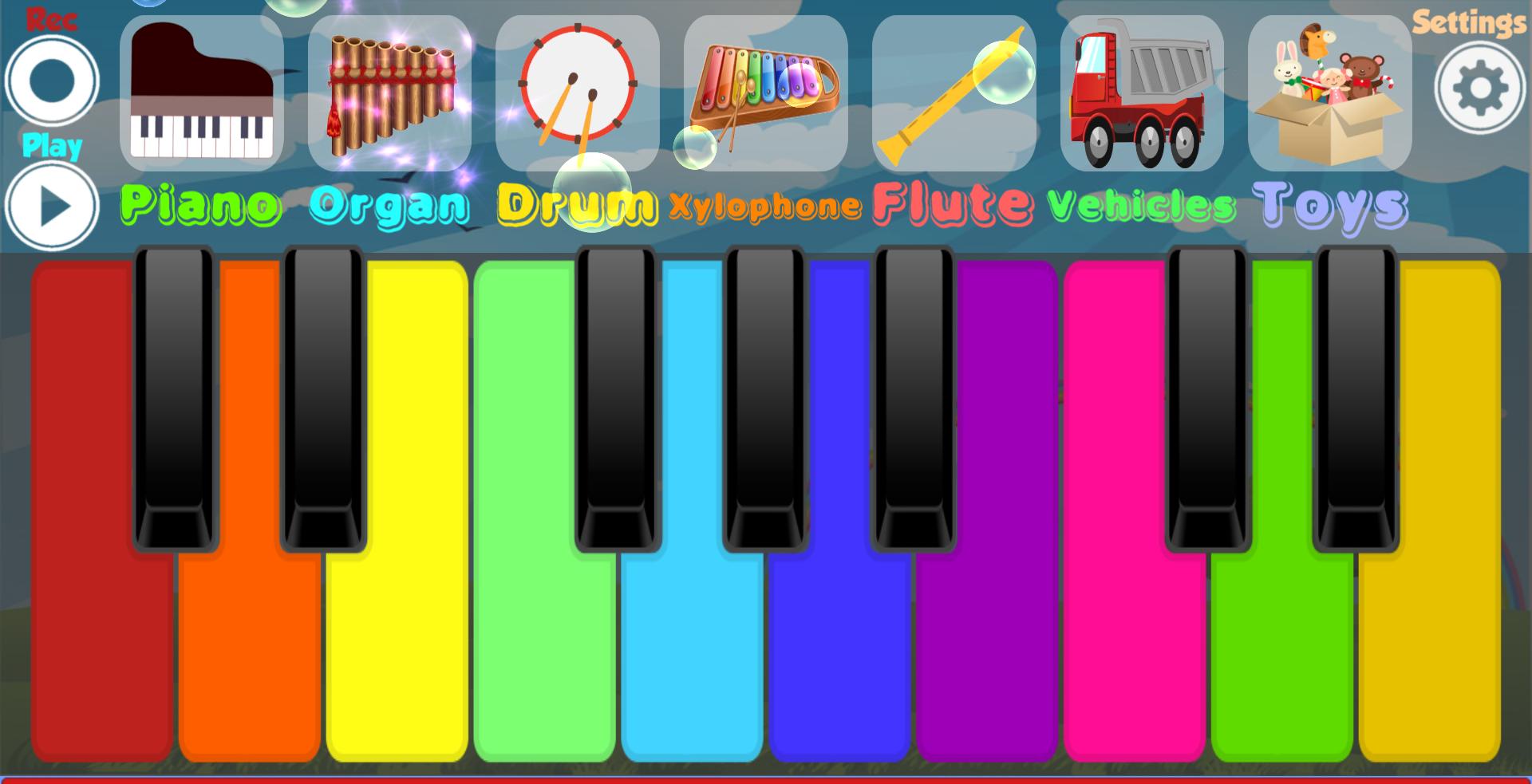 Kids Piano 1.17 Screenshot 1