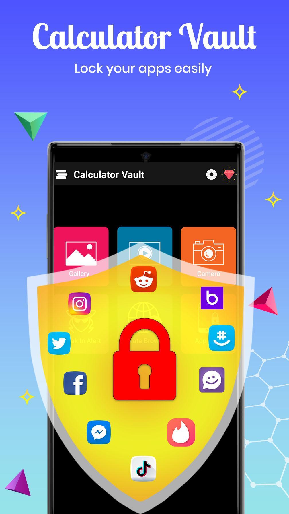 Calculator Vault: Hide Video & Photo , App Locker 1.11 Screenshot 2