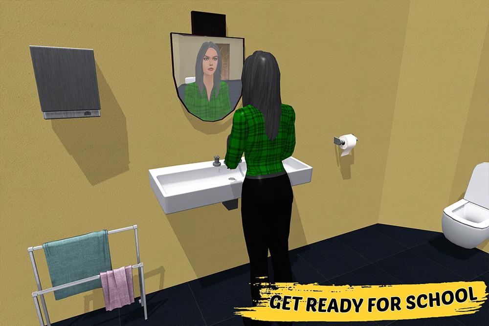 School Girl Simulator: High School Life Games 1.08 Screenshot 12