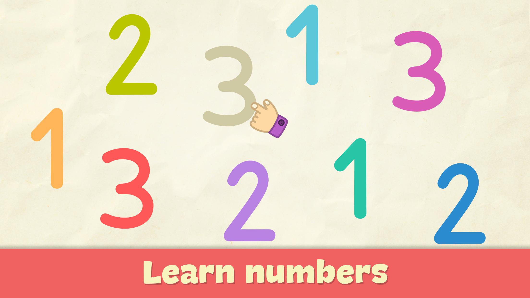 Learning numbers for kids 1.6 Screenshot 1