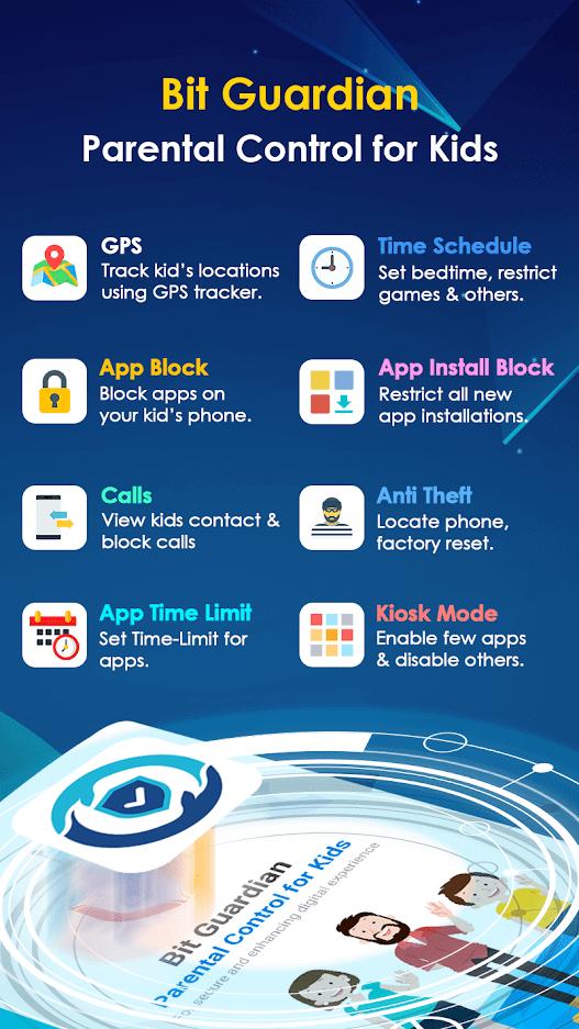 Bit Guardian Parental Control - For Kids 1.2.3-bitg-kid Screenshot 1