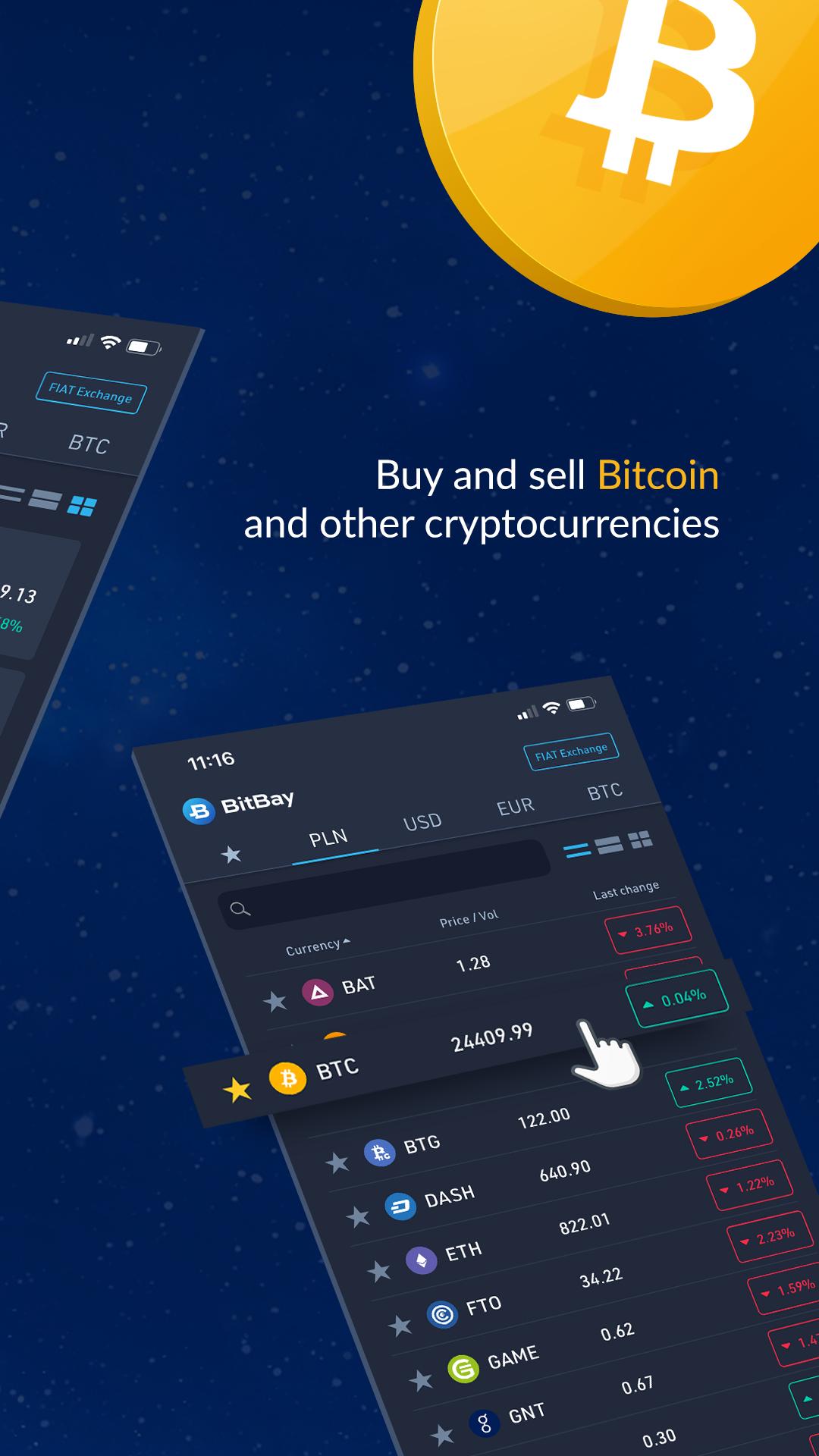 Bitcoin & Crypto Exchange - BitBay 1.1.15 Screenshot 3