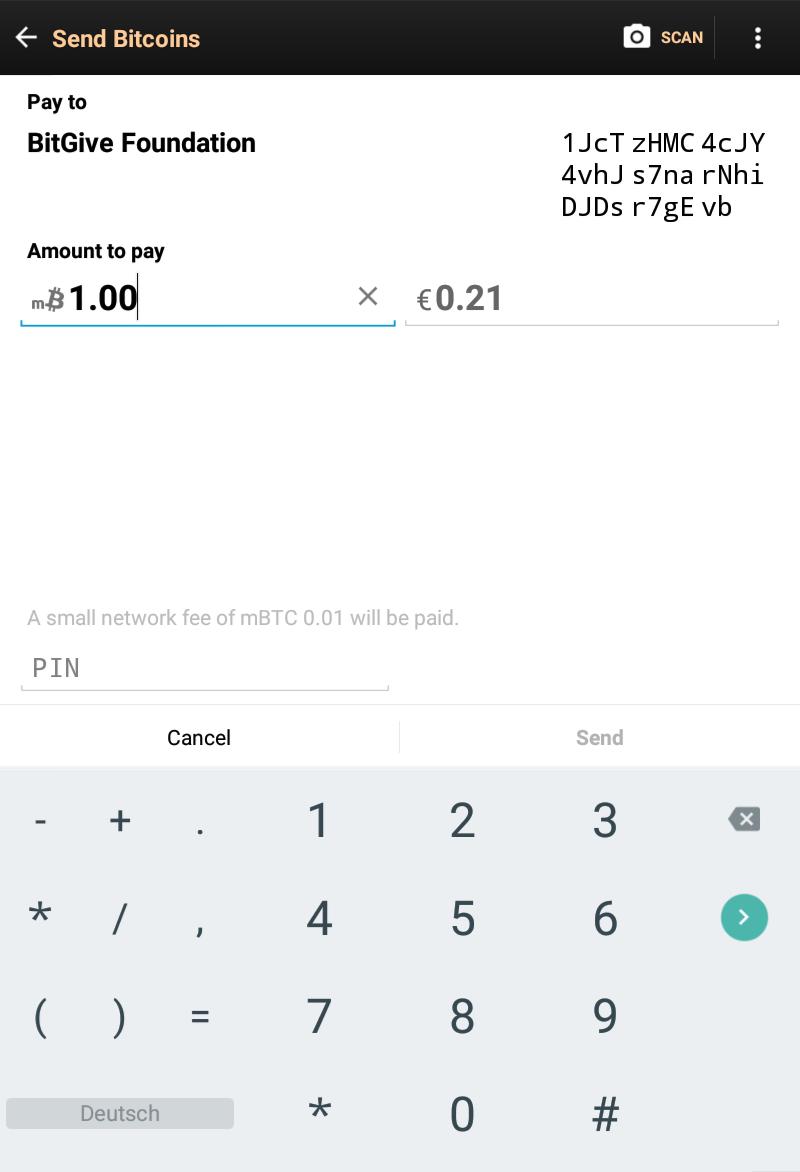 Bitcoin Wallet 8.15 Screenshot 10