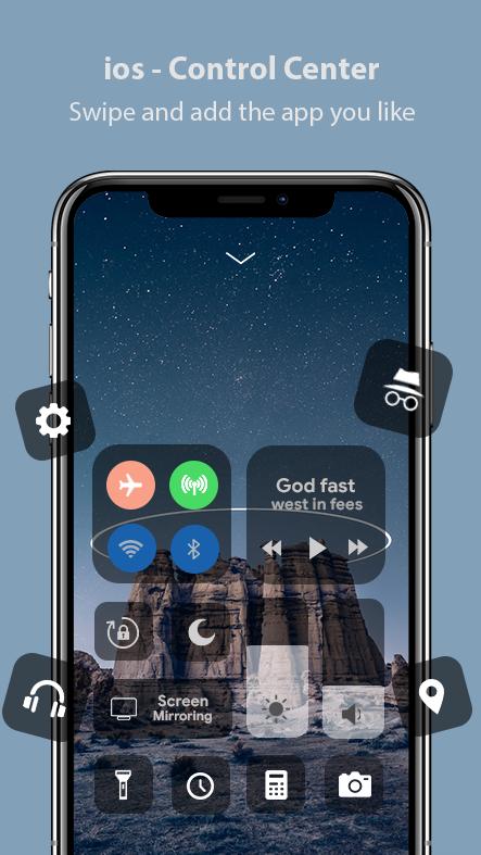 iOS Control Center for Android (iPhone Control) 1.2 Screenshot 3