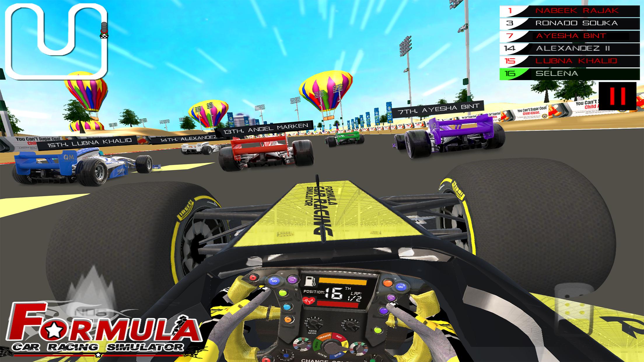 Formula Car Racing Simulator mobile No 1 Race game 16 Screenshot 1