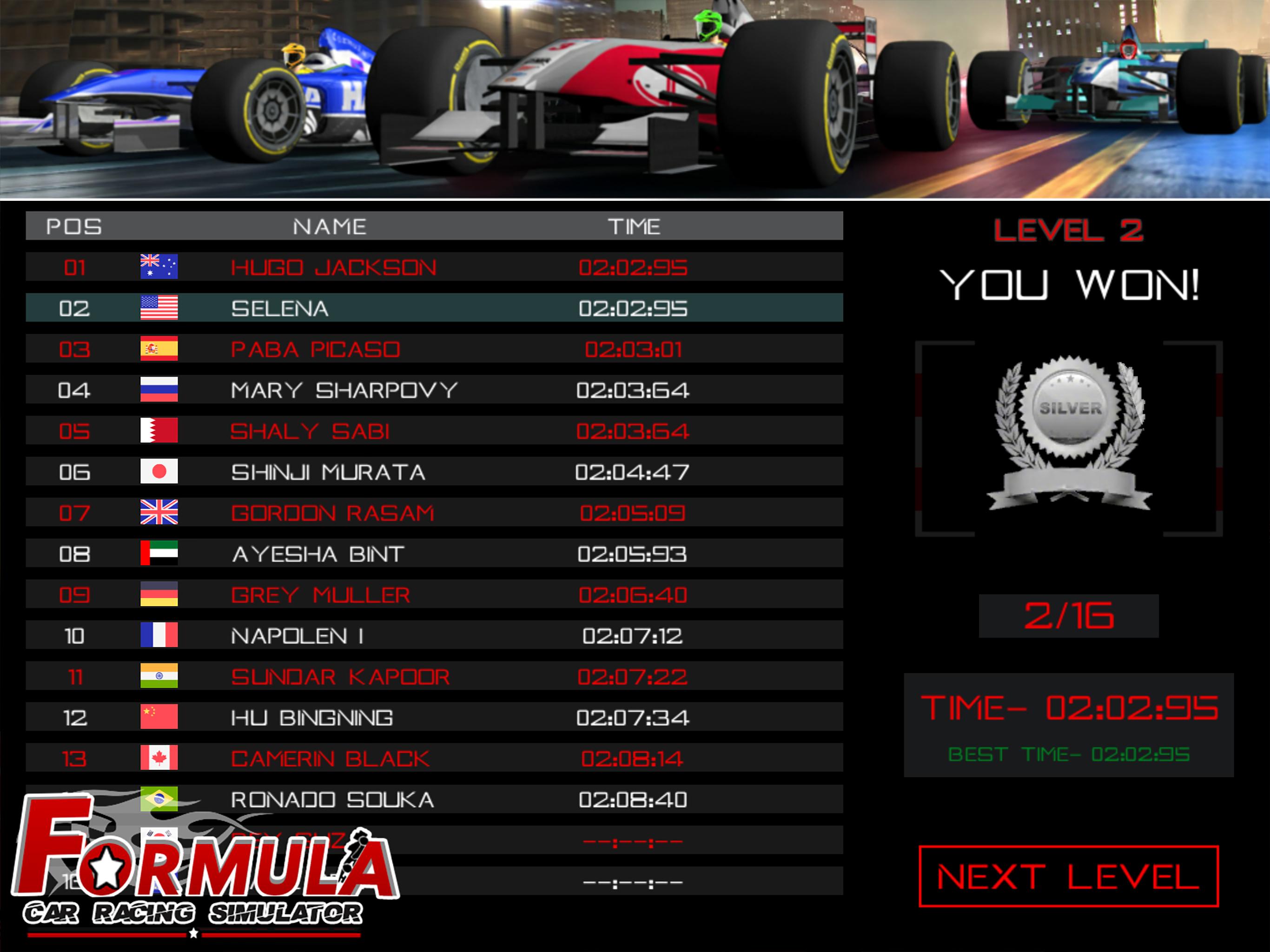 Formula Car Racing Simulator mobile No 1 Race game 16 Screenshot 13