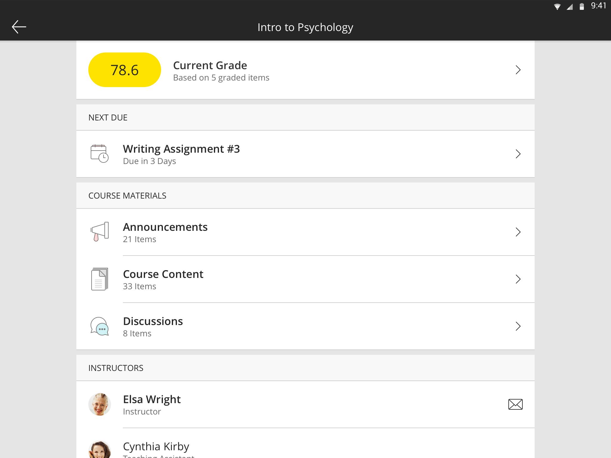 Blackboard 4.9.0 Screenshot 8