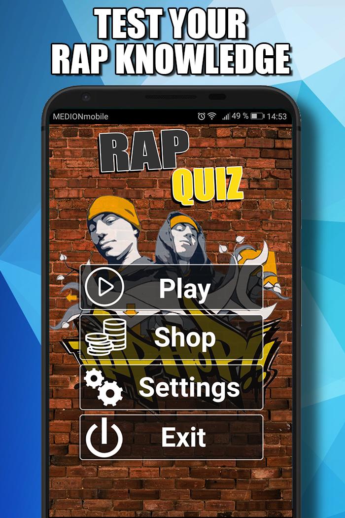 Rap Quiz 1.0 Screenshot 1